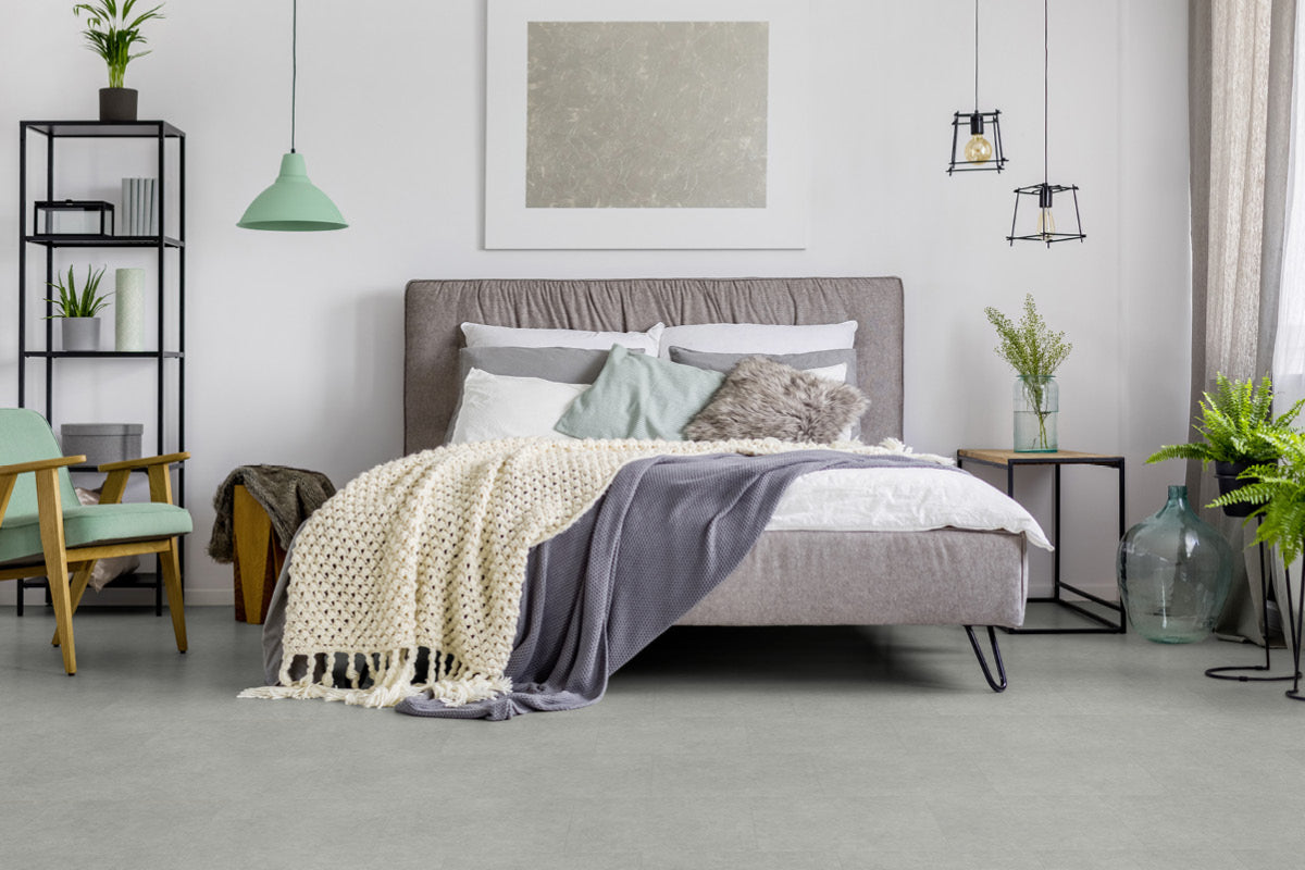 Gerflor Creation 55 Zen Bloom Uni Souris Gluedown Luxury Vinyl Tile