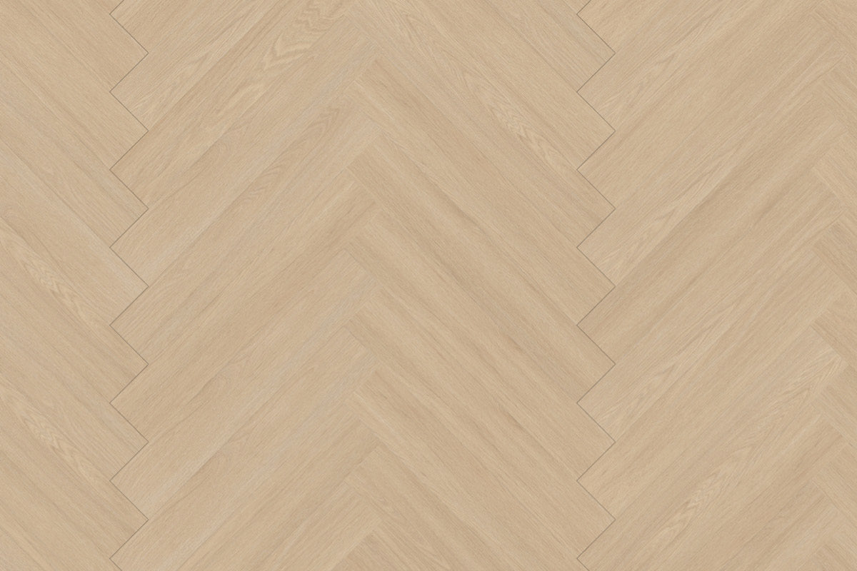 Gerflor Virtuo 55 Acoustic Blomma Beige Herringbone Click Luxury Vinyl