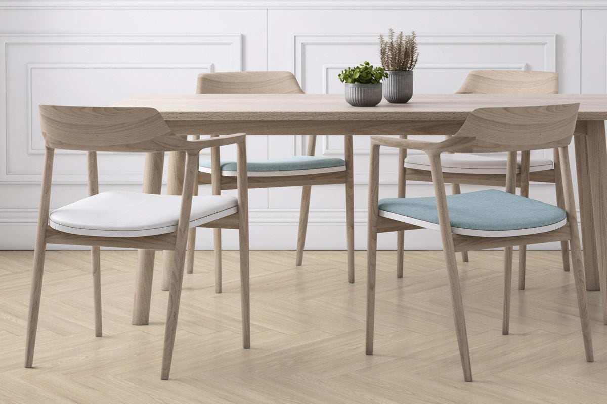 Gerflor Virtuo 55 Acoustic Blomma Light Herringbone Click Luxury Vinyl