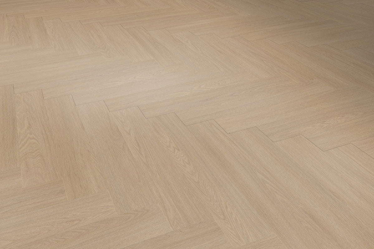 Gerflor Virtuo 55 Acoustic Blomma Natural Herringbone Click Luxury Vinyl