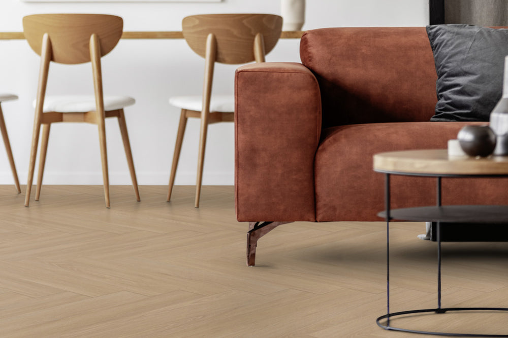 Gerflor Virtuo 55 Acoustic Blomma Natural Herringbone Click Luxury Vinyl 39041465