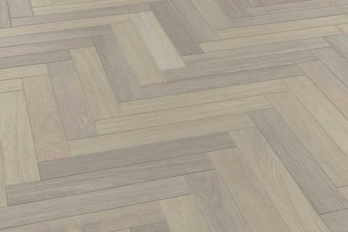 Karndean Art Select Glacier Oak Gluedown Herringbone LVT