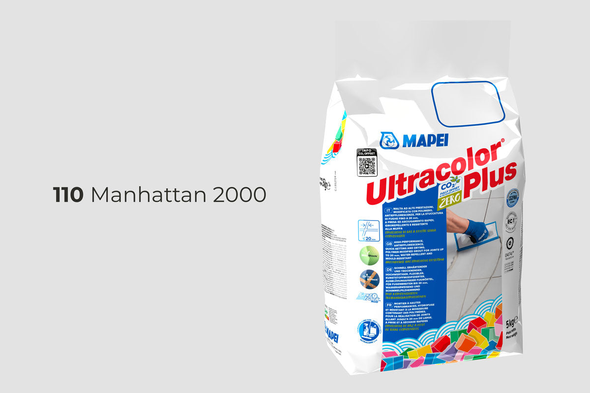 Mapei Ultracolor Plus Quick-Setting Wall & Floor Grout 5kg