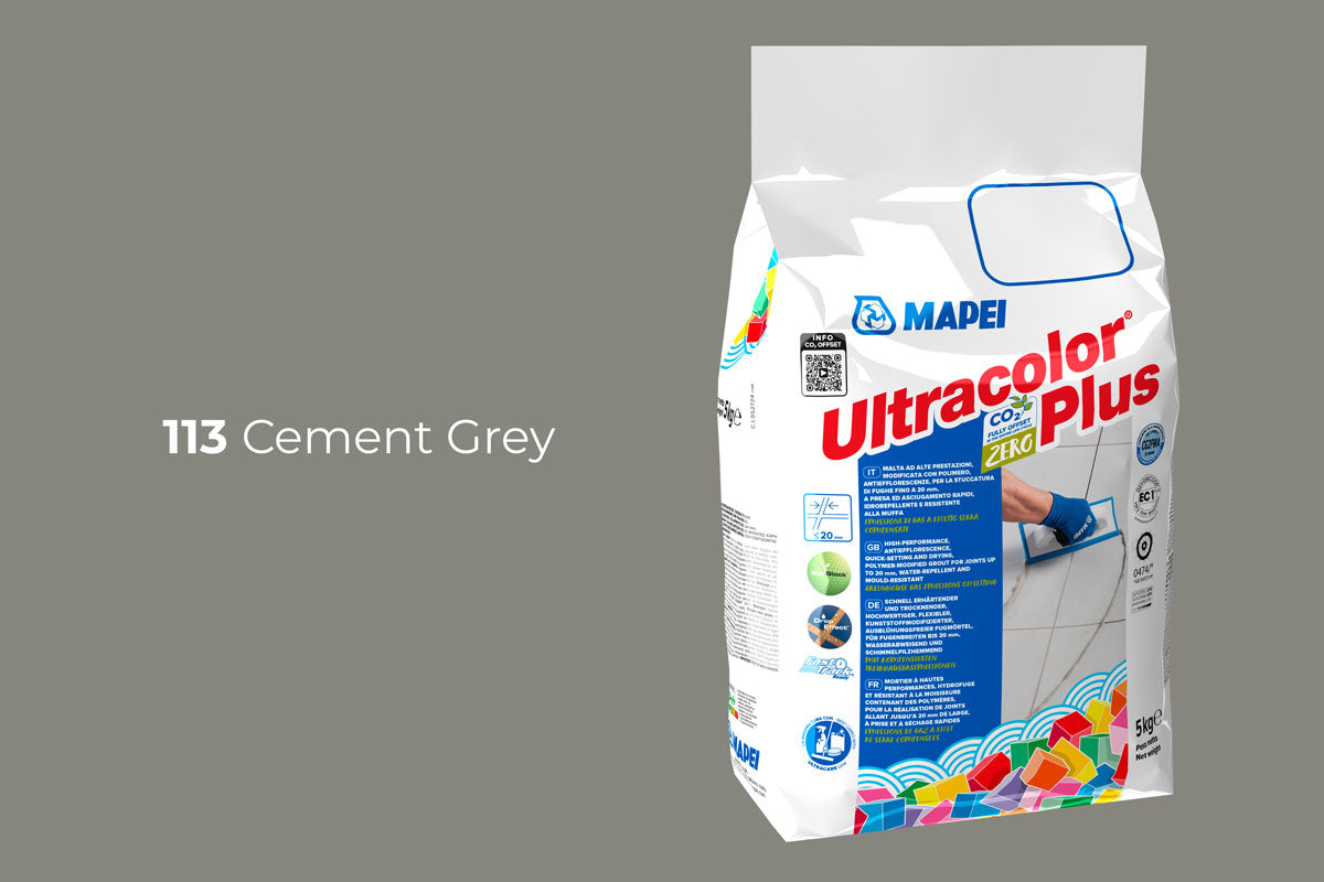 Mapei Ultracolor Plus Quick-Setting Wall & Floor Grout 5kg
