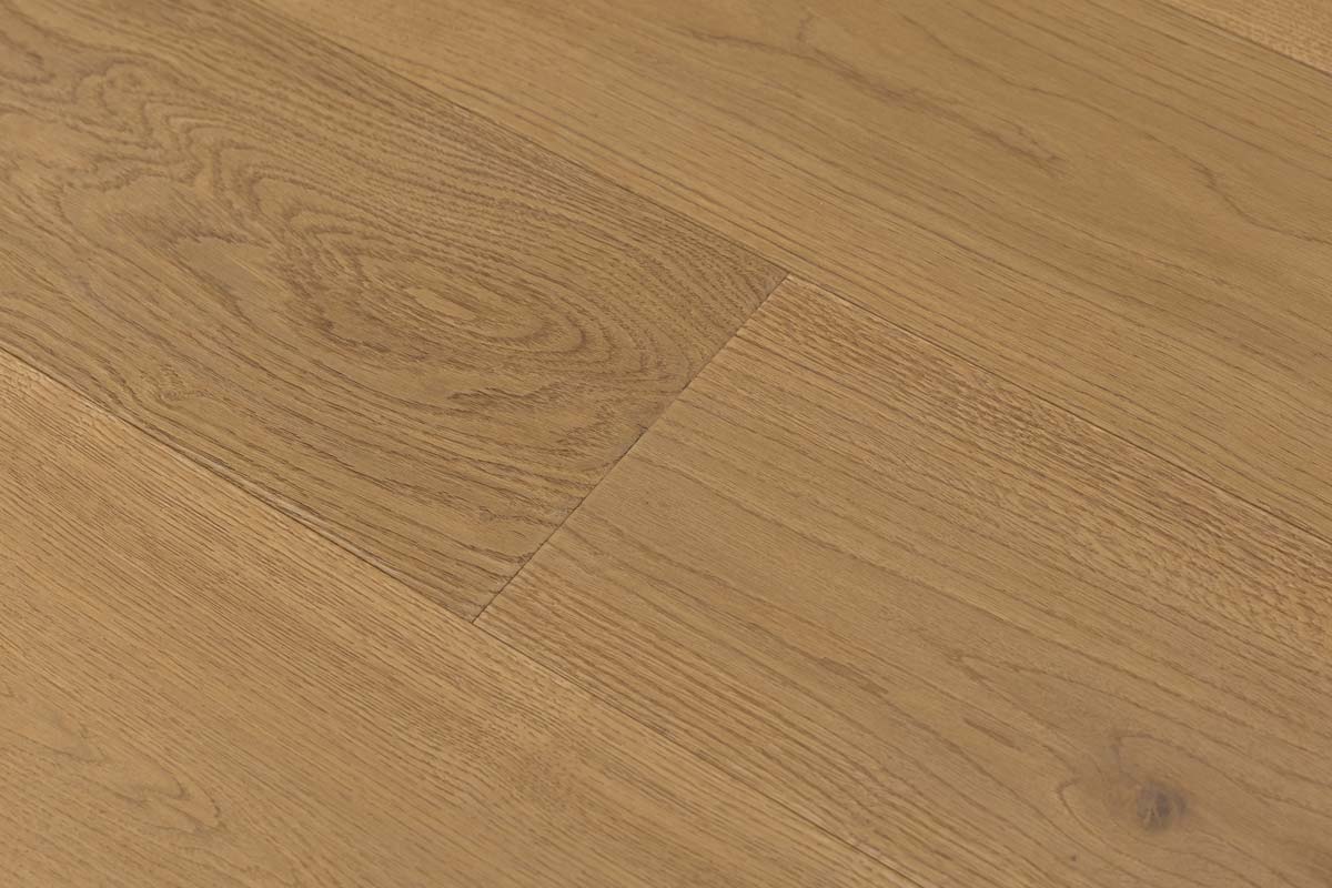 Home Choice Engineered European Rustic Oak 14mm x 190mm Natural Brushed Invisible Oiled