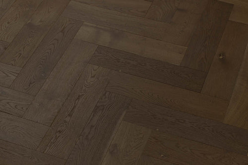 Home Choice Engineered European Rustic Oak Herringbone Flooring 14mm x 150mm Truffle Matt Lacquered