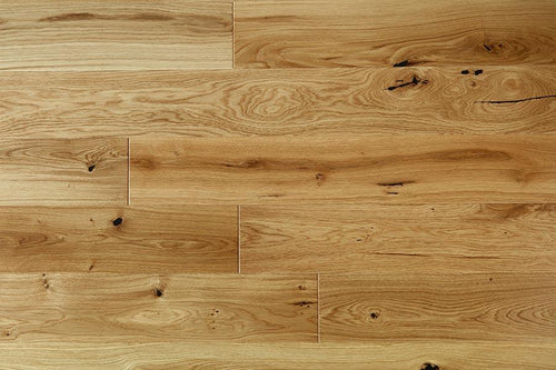 Home Choice Engineered European Rustic Oak Flooring 14mm x 130mm Natural Lacquered