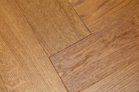 Home Choice Herringbone Engineered European Rustic Oak Flooring 14mm x 130mm Brown Sugar Lacquered