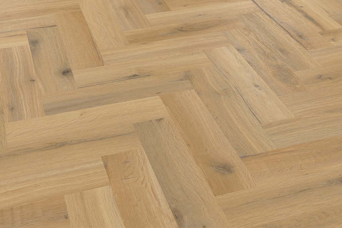Karndean Van Gogh Herringbone SM-VGW147T Honey Apres Oak Gluedown