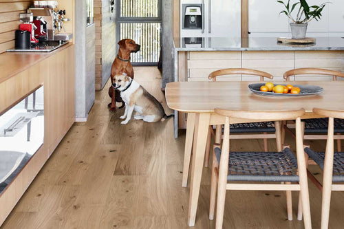 Kahrs Flora Oak Gentian Engineered Wood Stained Matt Lacquer