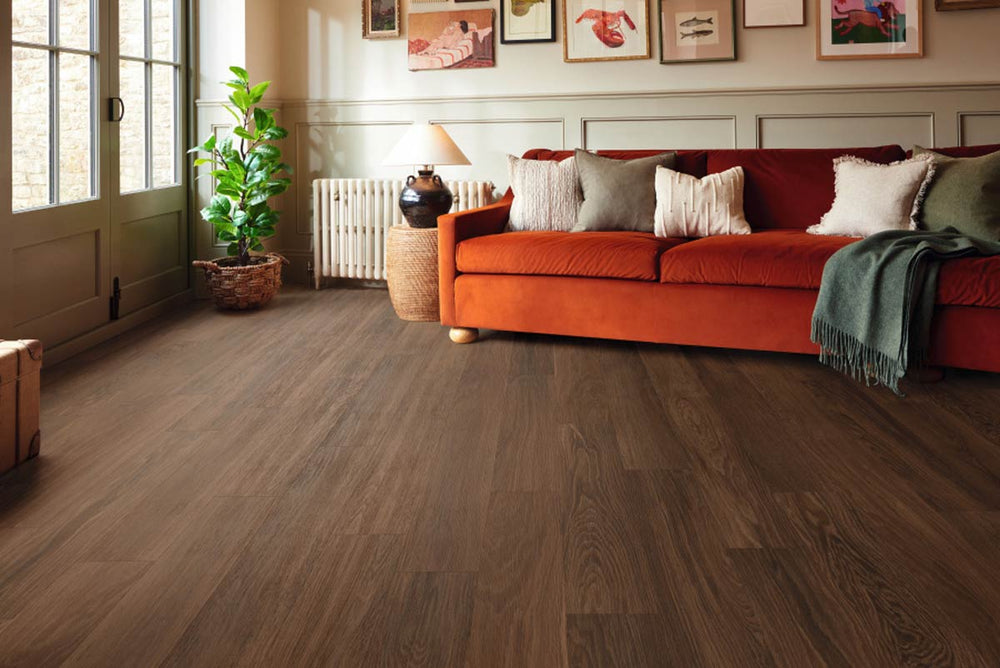 Karndean Knight Tile Nutmeg Limed Oak Gluedown LVT KP164