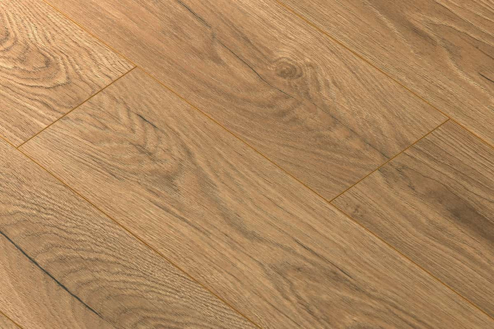 Aqualock 10mm Laminate Flooring Almond Oak