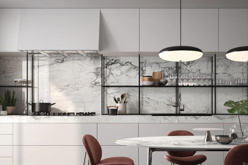 Ornella Marble White Matt Porcelain Tile