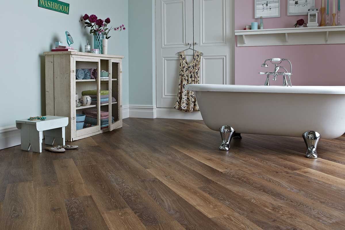 Karndean Knight Tile Mid Limed Oak Gluedown LVT KP96