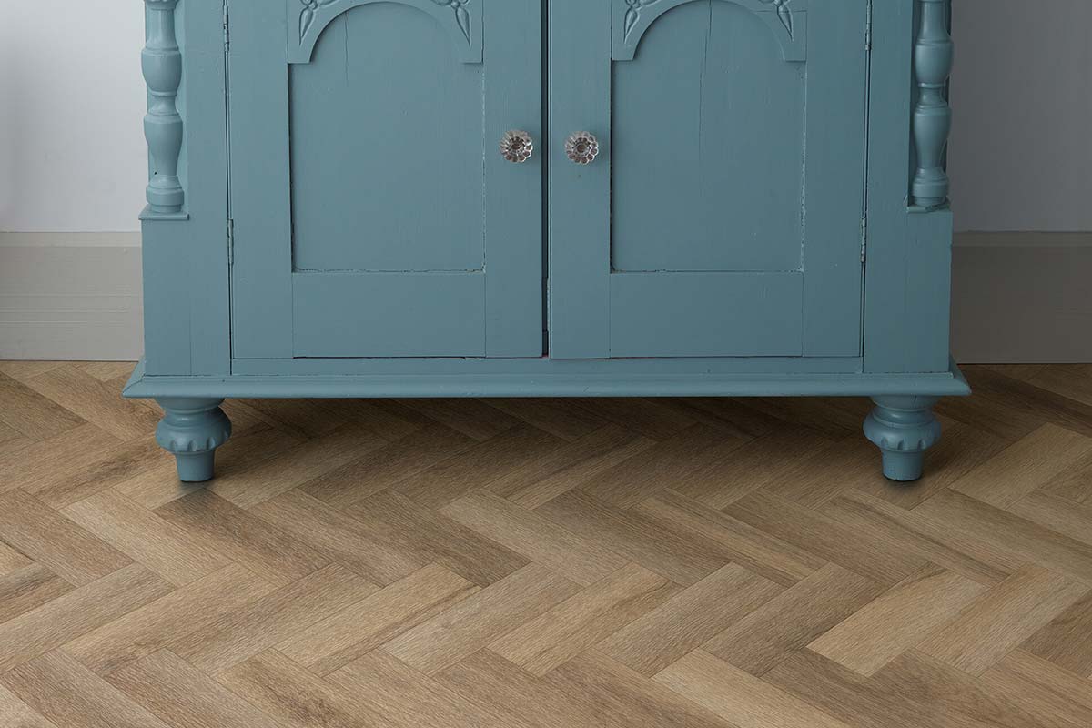 Polyflor Colonia PUR Midsummer Oak Small Parquet Gluedown LVT
