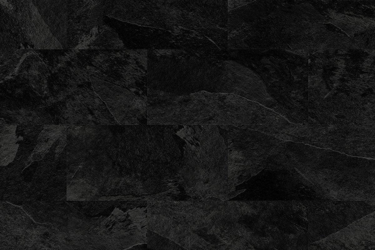 Moduleo LayRed 70999 Mustang Slate Tile Built-in Underlay