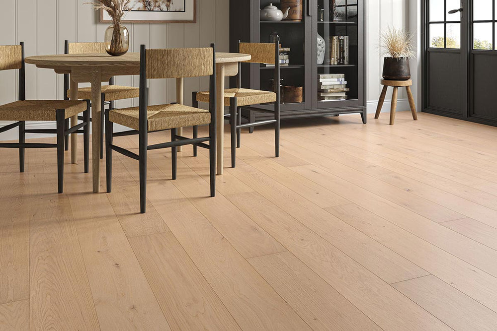 Home Choice Engineered Rustic Oak Flooring 14mm x 190mm Leighton Smooth UV Oiled
