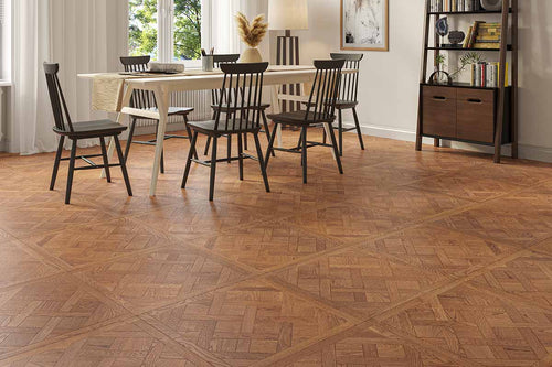 Galleria Professional Engineered Oak Versailles Flooring 14mm x 600mm Genevieve Brushed UV Oiled