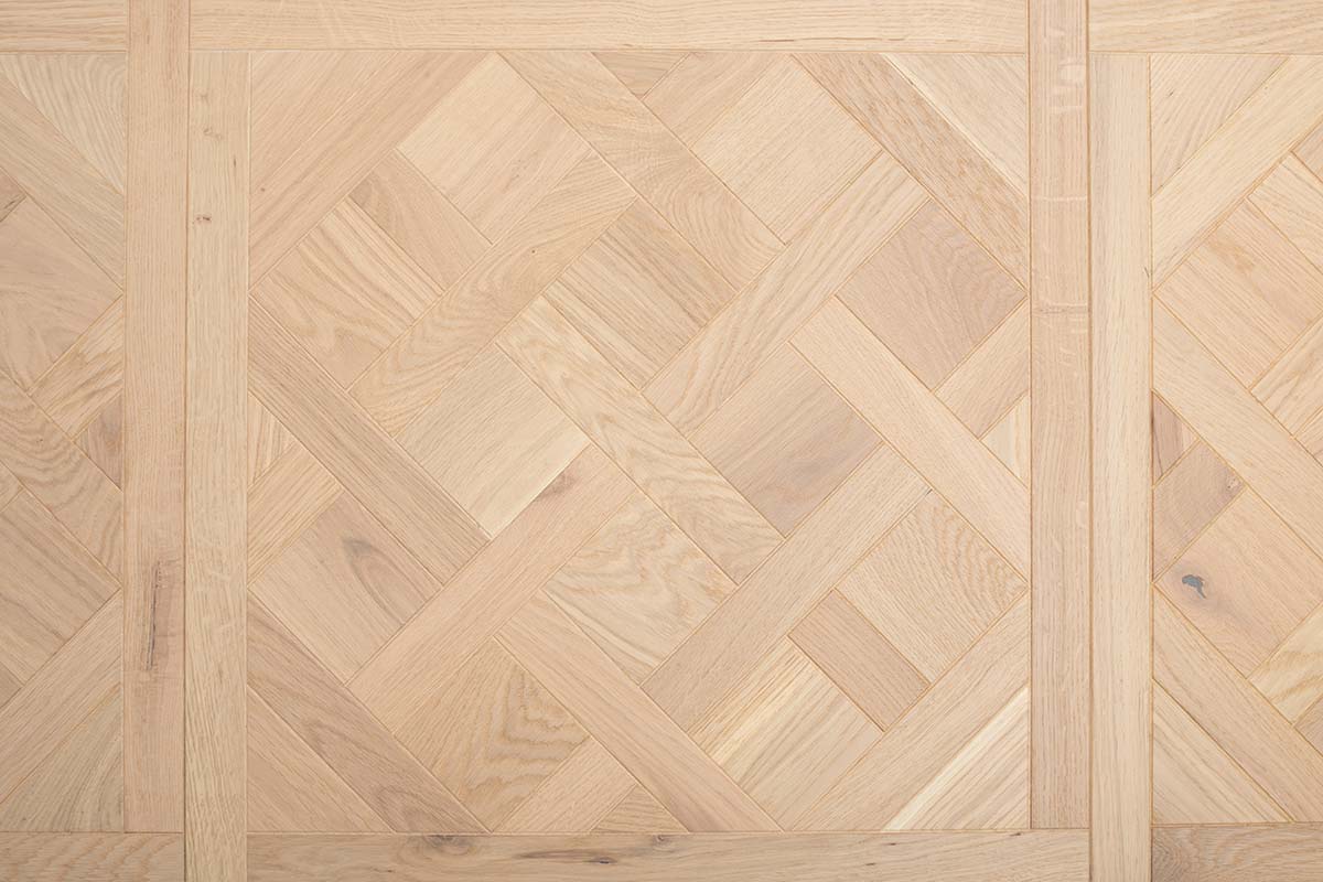 Galleria Professional Engineered Oak Versailles Flooring 14mm x 600mm Elise Brushed UV Oiled