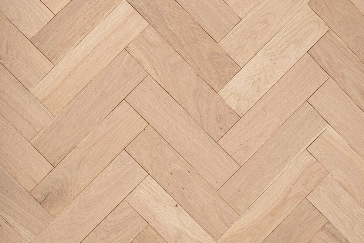 Home Choice Engineered Rustic Oak Herringbone 10mm x 80mm Natural Smooth UV Oiled