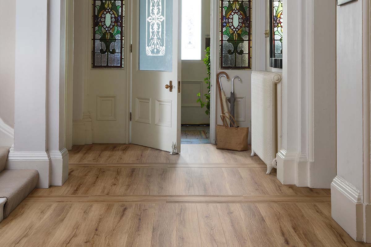 Polyflor Camaro Natural Oak Gluedown LVT