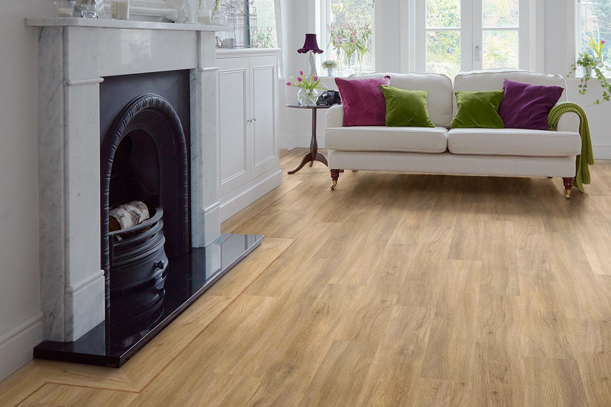 Polyflor Colonia PUR English Oak Gluedown LVT