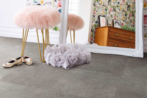 Polyflor Colonia PUR Refined Concrete Gluedown Luxury Vinyl Tile