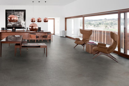 Polyflor Expona PUR Bevel Line Weathered Concrete Gluedown LVT