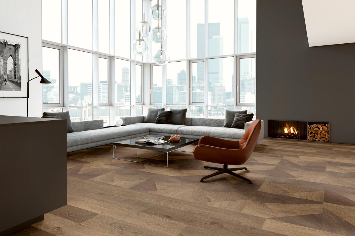 Polyflor Expona PUR Cottage Oak Gluedown LVT 4116