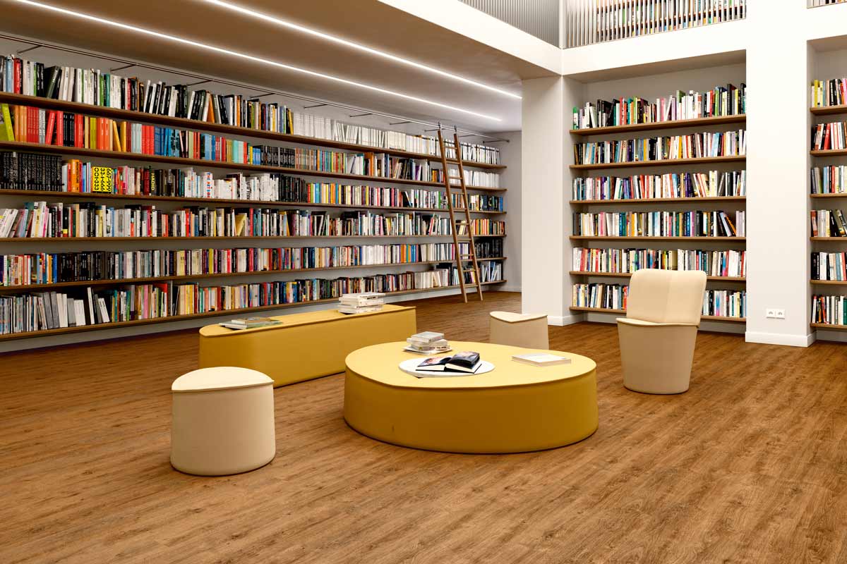 Polyflor Expona PUR Honey Classic Oak Gluedown LVT