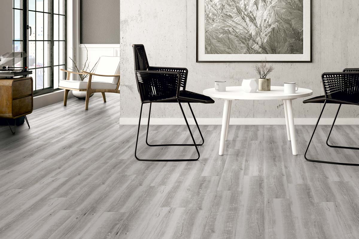 Polyflor Expona PUR Smoked Beam Gluedown LVT 4033