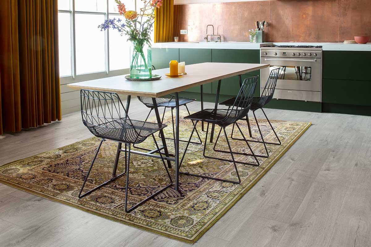 Quick-Step Bloom Cotton Oak Cold Grey Click Vinyl Built-in Underlay