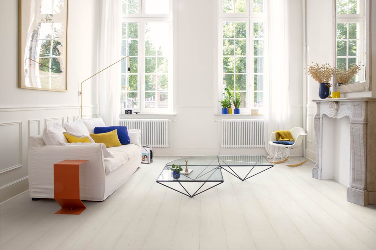 Quick-Step Capture Painted Oak White Click Laminate