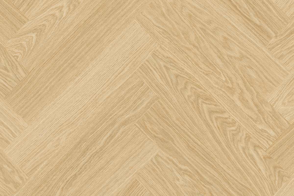 Quick-Step Ciro Pure Oak Blush Herringbone Click Vinyl Built-in Underlay