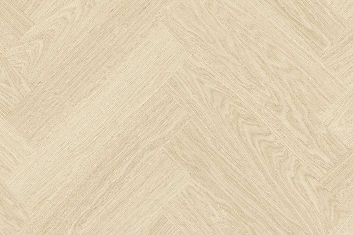 Quick-Step Ciro Pure Oak Polar Herringbone Click Vinyl Built-in Underlay
