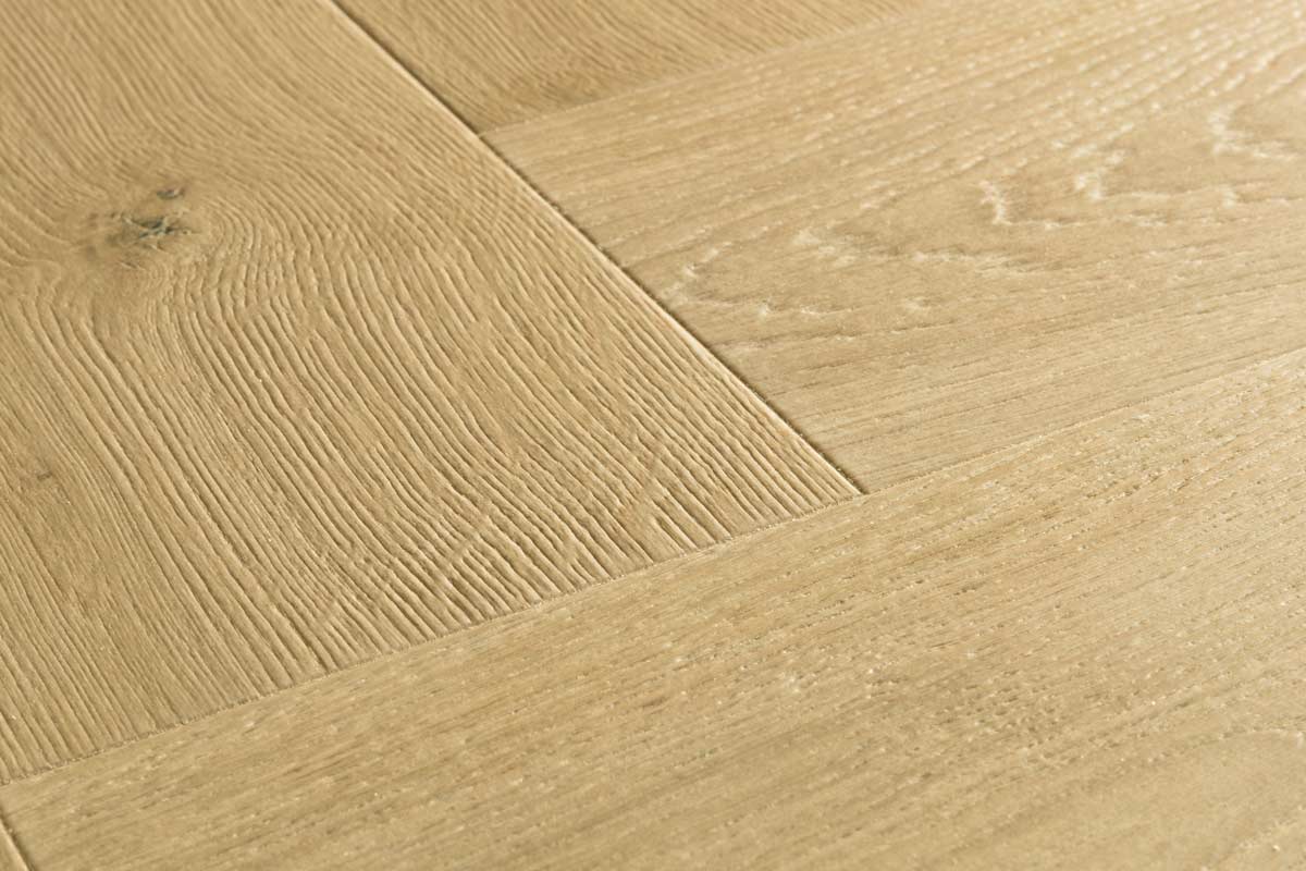 Quick-Step Impressive Design Cardamom Oak Click Herringbone Laminate