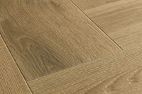 Quick-Step Impressive Design Charred Oak Click Herringbone Laminate IMD8245