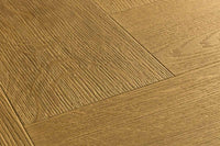 Quick-Step Impressive Design Cinnamon Oak Click Herringbone Laminate IMD8244