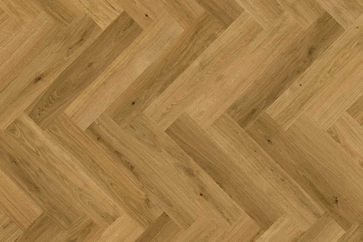 Quick-Step Impressive Design Cinnamon Oak Click Herringbone Laminate
