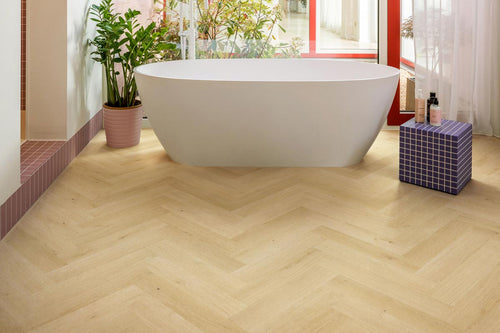 Quick-Step Impressive Design Ginger Oak Click Herringbone Laminate