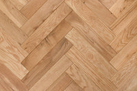 Galleria Professional Solid European Rustic Oak Herringbone Flooring 18mm x 70mm Natural UV Lacquered
