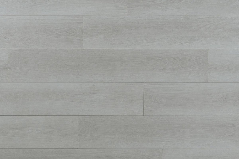 Series Woods 8mm Acoustic Laminate Arctic White Oak Built-in Underlay