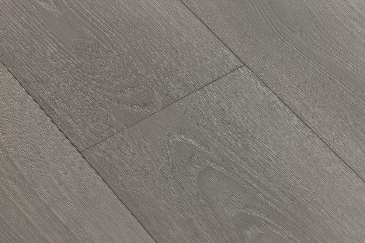 Series Woods 8mm Acoustic Laminate Dove Grey Oak Built-in Underlay