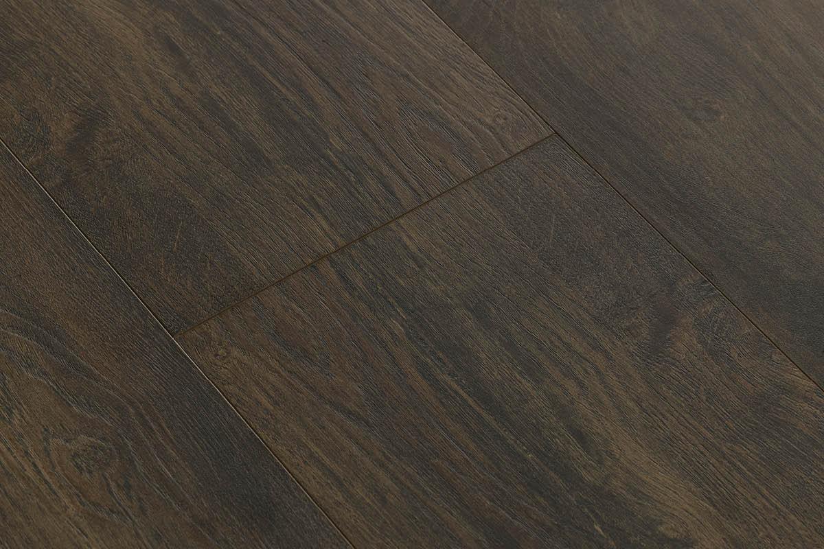 Series Woods 8mm Acoustic Laminate Roast Coffee Oak Built-in Underlay