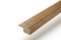 Solid Hardwood End Profile 2m Espresso Natural Oak