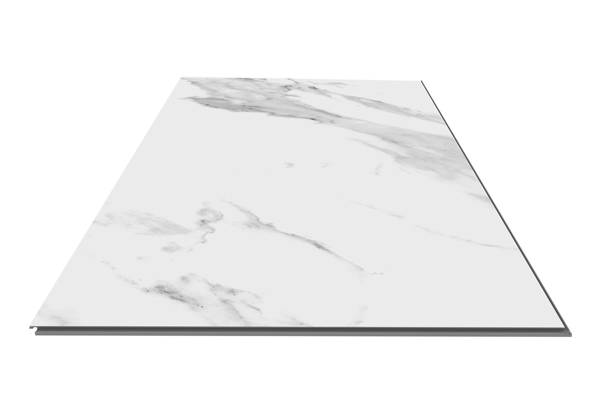 Spectra Luxury Rigid Core Click Vinyl Winter White Tile Built-In Underlay