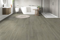 Spectra Luxury Rigid Core Click Vinyl Soft Pebble Grey Plank Built-in Underlay