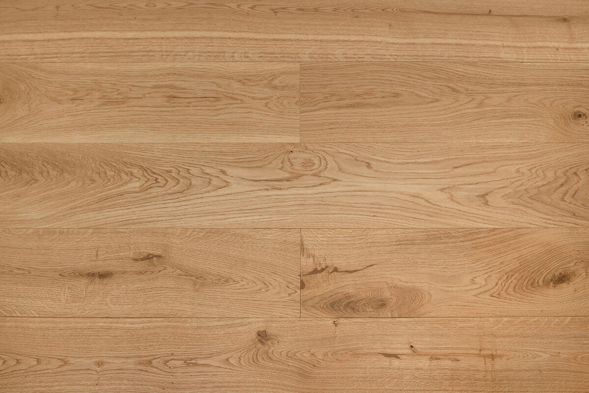 Home Choice Engineered Rustic Oak Flooring 14mm x 190mm Aspen Smooth UV Lacquered