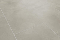 Audacity Rigid Core Pre-Grout Click Vinyl Stone Grey Tile Built-in Underlay