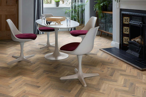Polyflor Colonia PUR Village Oak Small Parquet Gluedown LVT